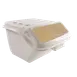 Thunder Group PLIB010S Shelf Ingredient Bin - 10-Gallon (150 Cup), Flip-Top Lid, Scoop Holder, NSF, Dishwasher Safe 1 image