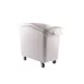 Thunder Group PLIB027C Ingredient Bin, 27 Gallon, 16-1/2" X 29-1/2" X 28", Holds 207 Lbs. Sugar Or 150 Lbs. Flour 1 image