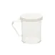 Thunder Group PLRDH003 Dredge, 10 Oz. With Handle, 3 Snap-On Lids (Fine, Medium And Large Holes) - Set 1 image
