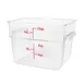 Thunder Group PLSFT012PC Food Storage Container, 12 Quart, Square, Scratch & Break Resistant 1 image