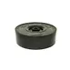 Thunder Group PLTW085BK Tortilla Warmer, 8-1/2", Lift-Off Cover, Heavy-Duty Polypropylene, black 1 image