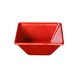 Thunder Group PS5006RD Square Bowl, 23 Oz., 6", Break-Resistant 1 image
