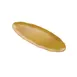 Thunder Group RF2024G Platter, 24"L X 10"W, Oval, Scallop Edge, Gold Pearl 1 image