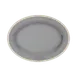 Thunder Group SD2118H Platter, 18" X 13-1/2", Oval, Break-Resistant, Graham 1 image
