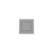 Thunder Group SD3206H Plate, 6" X 6", Square, Break-Resistant, Graham 1 image