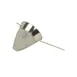 Thunder Group SLKCP210 China Cap Strainer, 10" Dia., 3 Quart, Fine Mesh, stainless steel 1 image