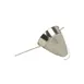 Thunder Group SLKCP210R China Cap Strainer, 10" Dia., 3 Quart, Fine Mesh, stainless steel 1 image