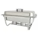 Thunder Group SLRCF001F Chafer, 8 Quart, Full-Size, With Folding Stand - Set 1 image