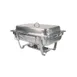 Thunder Group SLRCF0833BT Chafer, 8 Quart, Rectangular, Dripess Water Pan - Set 1 image