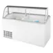 Turbo Air TIDC-70W-N 68" Ice Cream Dipping Cabinet w/ Curved Sneeze Guard 1 image