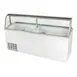 Turbo Air TIDC-91W-N 89" Ice Cream Dipping Cabinet w/ Curved Sneeze Guard 1 image