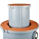 Thermaco ECALA-TZ-18 Extension Collar Adapter Lid Assembly w/18” Extension Collar for TZ-400/TZ-600 1 image