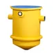 Thermaco TSS-95-6 Grease Trap Trapzilla Solids Separator, 95 Gal. Cap. - 6" Inlet/Outlet - 150 GPM 1 image