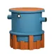 Thermaco TZ-400-SSA Grease Trap Trapzilla Grease Interceptor with Support Stand - 75 GPM 1 image