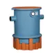 Thermaco TZ-600-SSA-6 Grease Trap Trapzilla Grease Interceptor w/ Support Stand, 6" Inlet - 75 GPM 1 image