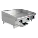 Toastmaster TMGM36 36" Countertop Manual Gas Griddle, 3/4" Steel Plate, 60.000 BTU 2 image