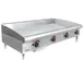Toastmaster TMGM48 48" Countertop Manual Gas Griddle, 3/4" Steel Plate, 80.000 BTU 9 image