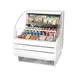 Turbo Air TOM-30LW(B)-N 28" Horizontal Open Display Merchandiser in White, Self-Contained, 1 Shelf 2 image