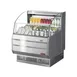 Turbo Air TOM-30SS-N 28" Horizontal Open Display Merchandiser, Stainless Steel, Self-Contained, 3 Shelves 1 image