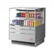 Turbo Air TOM-36L-UF-S-2S-N 34" Horizontal Open Air Merchandiser, Stainless Steel, Self-Contained, 1 Shelf, Low Profile, 7.5 cu. ft. 1 image