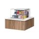 Turbo Air TOM-36L-UF-W(B)-2SI-N 36" Drop In Open Refrigerated Deli Display Case 3 image