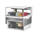 Turbo Air TOM-36L-UFD-W(B)-1SI-N 36" Drop In Open Refrigerated Deli Display Case 2 image