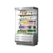 Turbo Air TOM-40S-N 39" Vertical Open Air Merchandiser, Stainless Steel, Self-Contained, 4 Shelves 1 image
