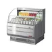 Turbo Air TOM-40SS-N 39" Horizontal Open Air Merchandiser, Stainless Steel, Self-Contained, 3 Shelves 1 image