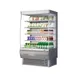 Turbo Air TOM-48DXS-N 48" Vertical Extra Deep Open Air Merchandiser, Stainless Steel, Self-Contained 1 image