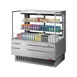 Turbo Air TOM-48L-UFD-S-3S-N 46" Horizontal Open Air Merchandiser, Stainless Steel, Self-Contained 1 image