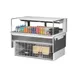 Turbo Air TOM-48L-UFD-W(B)-1SI-N 48" Drop In Open Refrigerated Deli Display Case 2 image