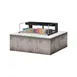 Turbo Air TOM-48L-UFD-W(B)-1SI-N 48" Drop In Open Refrigerated Deli Display Case 3 image