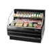 Turbo Air TOM-50LW-N 50" Horizontal Open Air Merchandiser in White, Self-Contained, 1 Shelf 1 image