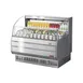 Turbo Air TOM-50SS-N 50" Horizontal Open Air Merchandiser, Stainless Steel, Self-Contained, 3 Shelves 1 image