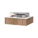 Turbo Air TOM-60L-UF-W(B)-1SI-N 60" Drop In Open Refrigerated Deli Display Case 3 image