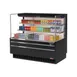 Turbo Air TOM-60L-UF-W(B)-3S-N 58" Horizontal Open Air Merchandiser, Specify Exterior, Self-Contained, 2 Shelves 1 image