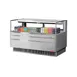 Turbo Air TOM-60L-UFD-S-1S-N 58" Horizontal Open Air Merchandiser, Stainless Steel, Self-Contained, Deck Only 1 image