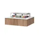Turbo Air TOM-60L-UFD-W(B)-1SI-N 60" Drop In Open Refrigerated Deli Display Case 3 image