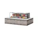Turbo Air TOM-72L-UF-S-2SI-N 71" Drop In Open Refrigerated Deli Display Case 2 image