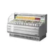 Turbo Air TOM-75SS-N 75" Horizontal Open Air Merchandiser, Stainless Steel, Self-Contained, 3 Shelves 1 image