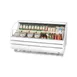 Turbo Air TOM-75SW-N 75" Horizontal Open Air Merchandiser in White, Self-Contained, 3 Shelves 2 image
