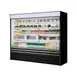 Turbo Air TOM-96EB-N 92" Vertical Open Air Merchandiser in Black, Self-Contained, 4 Shelves 1 image