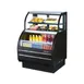 Turbo Air TOM-W-40SB-N 38" Horizontal Combination Open Air Merchandiser in Black, Self-Contained 1 image