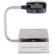 Tor-Rey PZC-10/20 Portion Scale – 10 kg/20 lb, 0.002 kg/0.005 lb, 8x11 Steel Platter, Tare Pedal, Rechargeable 1 image