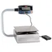 Tor-Rey PZC-10/20 Portion Scale – 10 kg/20 lb, 0.002 kg/0.005 lb, 8x11 Steel Platter, Tare Pedal, Rechargeable 6 image