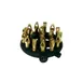 Town 226911N W/PLT Shield Tip Burner, Vertical, 18 Tip, Natural Gas 1 image