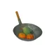 Town 34704 - 14" Flat-Bottom Mandarin Wok, Steel, 1 Handle, Induction Ready 1 image