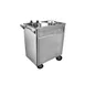 Town 36615 Stainless Steel Dim Sum Cart w/ Enclosed Base, Canned Fuel 1 image