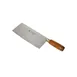 Town 47374 Chinese Cleaver/Slicer, 8" Blade x 3-3/4", 12-1/4" OA, Wood Handle, Stainless Steel Blade 1 image