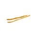 Town 51319 - Petite 7" Bamboo Kitchen Utensil Serving Tongs, 6-7" Length, 1/Pack 1 image